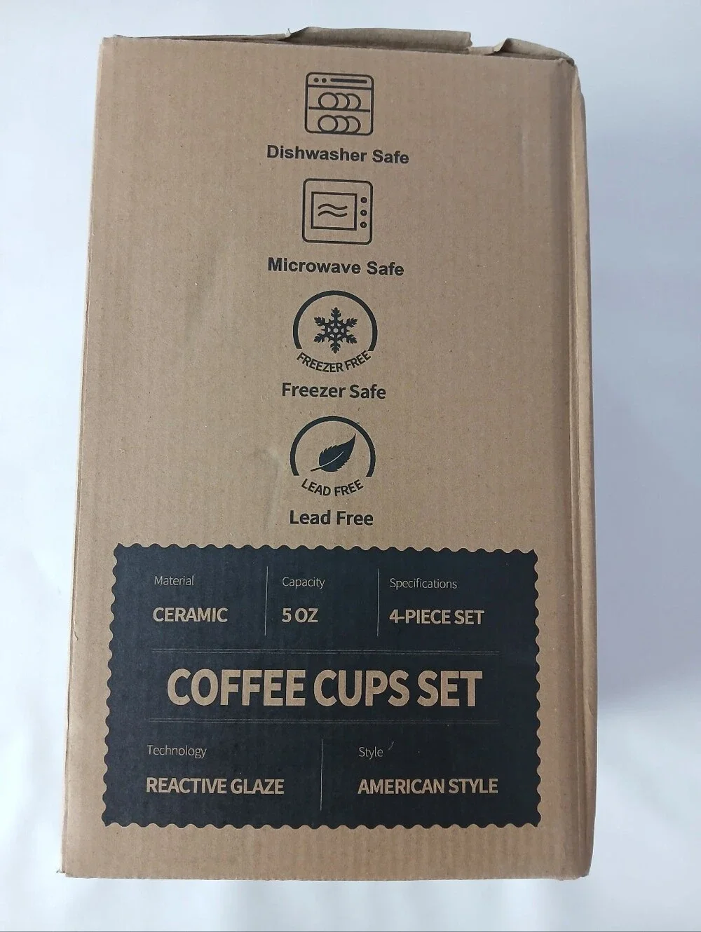 New Jiemei Home Porcelain Stackable Espresso Cups And Saucers Set With Stand